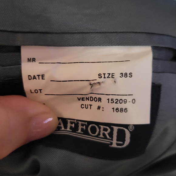 Stafford sports coat 38 short - Picture 3 of 4